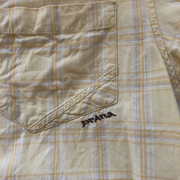 Vintage Prana s/s button down shirt - Picture 4 of 6